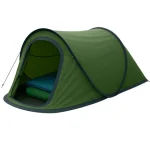 Hixa Pop up Tent Groen 1 Persoons Festival 210x120x95cm