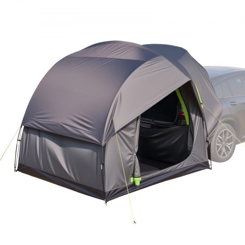 autotent-034vws-1.jpg VEVOR SUV Tent Camping Auto Tent (240 x 240 x 215 cm) Waterdicht PU2000 Ruim Dubbellaags Ontwerp voor 5 8 Personen, SUV Kampeertent met 2 Deuren & ... - Afbeelding 1