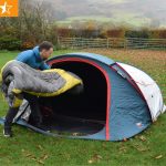 Quechua 3 person Blackout Pop up Tent 2 Seconds XL | Tested and reviewed