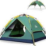 Campingtent Automatische Camping Pop upTent Waterdichtetent 2 3 Personentent ... | bol