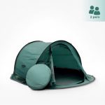 HUSH Outdoor Campingtent 1 tot 2 Persoons Pop up Systeem met Ophanghaakje en... | bol