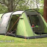 Coleman Tunneltent Cook 4 Groen | Kampeerhal Roden