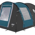 Coleman Cook 4 familietent, tunneltent voor 4 personen, met apart woon en slaapgedeelte, eenvoudig op te zetten, campingtent voor 4 personen, 3000 mm ...