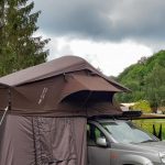 Daktent Dare to be Different 140L bruin 2 personen