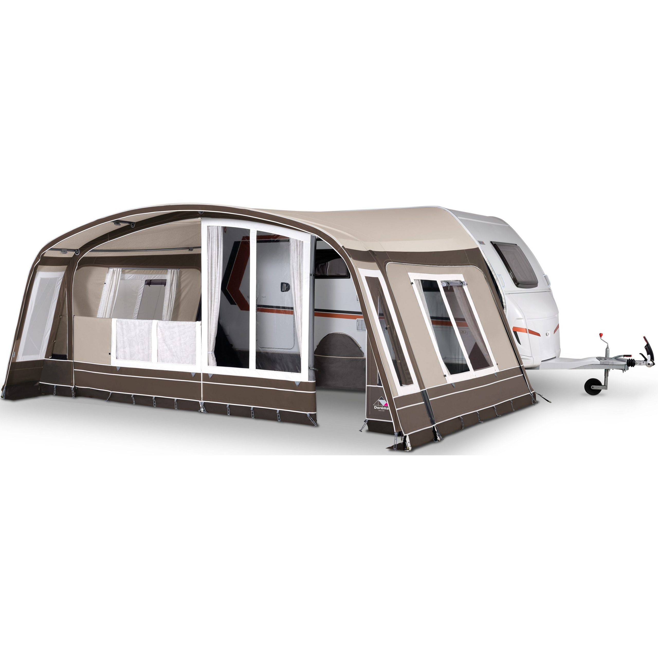 dorema-voortent-874dbx-1.jpg Doréma Onyx 270 voortent 28 mm stalen frame beige - Afbeelding 1