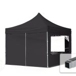 Easy up partytent 3x3m Aluminium, 4 zijwanden (59016) | Profitent24