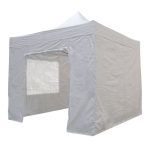 Easy up tent 3x3 meter grijs