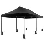Lizzely Garden & Living Easy up 3x6m zwart luxe partytent opvouwbaar