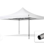 Easy up partytent 4x4m Staal, waterdicht (600102) | Profitent24