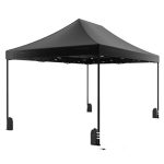 Lizzely Garden & Living Easy up 3x4,5m zwart luxe zonder zijwanden partytent opvouwbaar