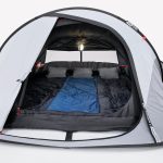 Decathlon Instant 3 person camping tent, 2 Seconds Fresh & Black Tesco Groceries