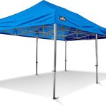 Grizzly Outdoor | Easy Up | 3x6 m Partytent | Vouwtent | Blauw | Incl. gratis sterke... | bol