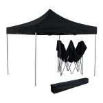 VDD Partytent 3 x 3 m Easy Up Opvouwbaar Waterdicht Paviljoen Inklapbare Tent met Draagtas Partytent voor Tuin, Feest & Evenementen ...