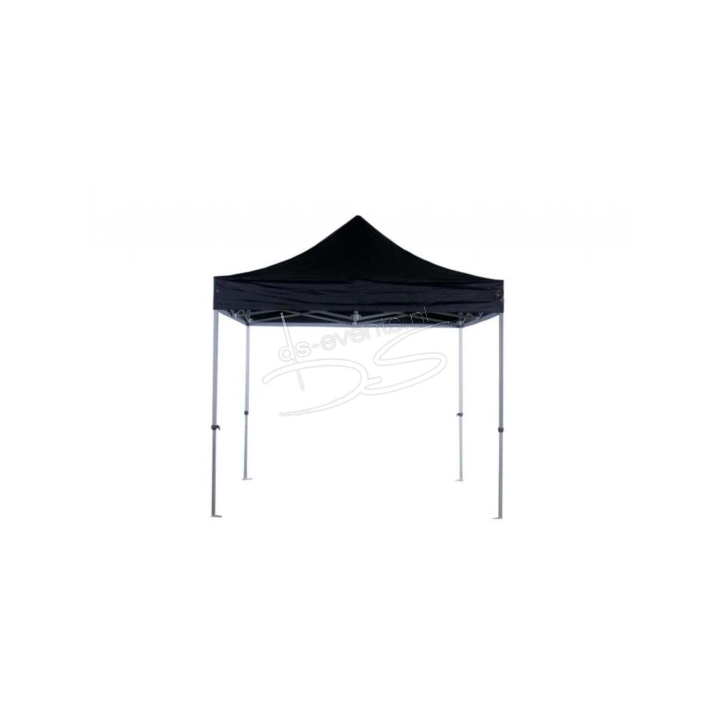 harmonica-tent-385hmt-1.jpg Harmonica , Easyup , Vouwtent Zwart 3x3m - Afbeelding 1