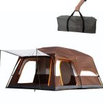 Lopoleis® Kampeertent – Familietent tent 5+ personen– Koepeltent – Tunneltent –... | bol