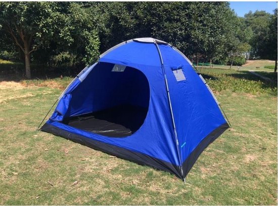 koepeltentje-188fni-1.jpg Tent Koepeltent 4 Persoons Polyester 240 x 210 x 130 cm | bol - Afbeelding 1