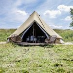 Kamperen in een Bell tent LuxeTent.nl