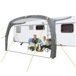 Voortent Vika Air Caravan 400 opblaasbare luifel zonder zijwand Caravan Tarp