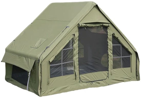 opblaastent-058pco-1.jpg Opblaastent – Opblaasbare Tent – Familietent – Luchttent – Glamping Tent – XXL 6,3 m²... | bol - Afbeelding 1