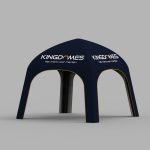 Opblaastent W kopen: compacte opblaasbare dome | Kingdomes