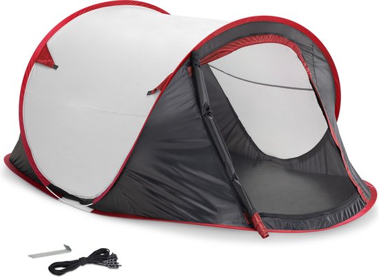 opgooitent-669hai-1.jpg JEMIDI tweepersoons pop up tent Opgooitent, werptent voor 2 personen Ideaal als... | bol - Afbeelding 1