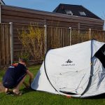 Quechua pop up tent: review van de bijzettent van Decathlon