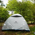 Quechua Black and Fresh tent | Perfect voor kamperen of een festival