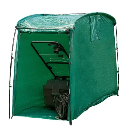 schuurtent-406ziu.webp Hixa Schuurtent Fietstent Opbergtent Garagetent Groen 180x125x85cm - Afbeelding 1