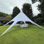 Waterdichte stertent, doorsnede 13,6 meter