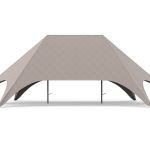 Stertent 10x16m dubbelmast | Starmate Professional