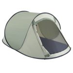 Pop up tent 2 personen kunststof groen 2,45 x 1,45 x 1,1 m kopen? | Tenten & accessoires | GAMMA
