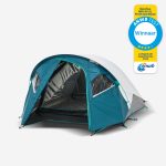 Kampeertent voor 3 personen MH100 XL Fresh & Black | Decathlon