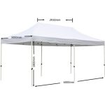 GARDEN PLACE Partytent Ann basic wit 6 x 3 m