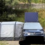 Kampa Action Air Bustent | 2x gebruikt | incl. peesadapter (m2450729159) — Tenten — Marktplaats