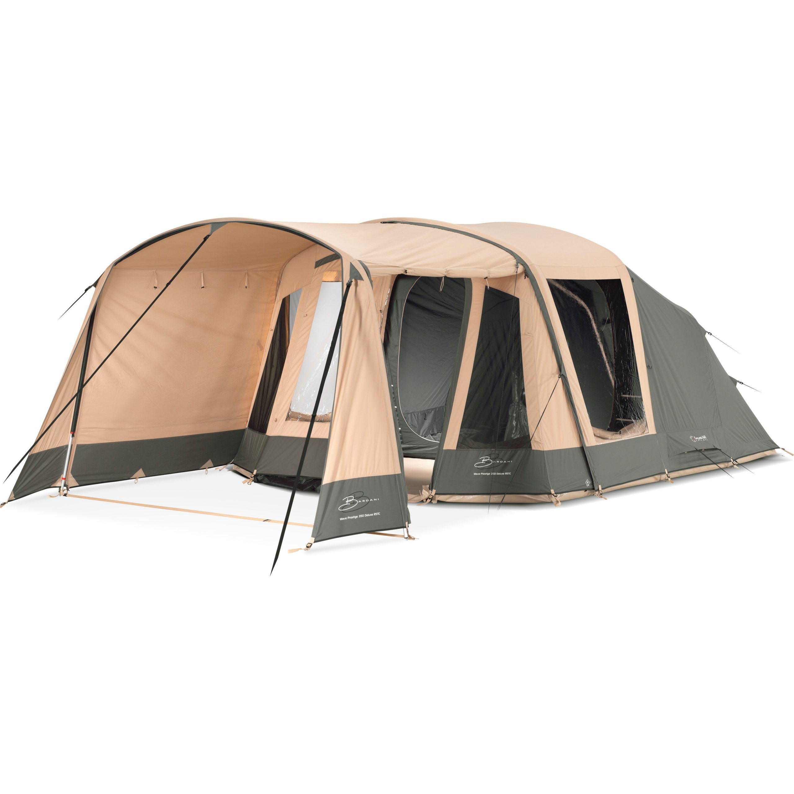 tent-bardani-318olg-1.jpg Bardani Wave Prestige 350 Deluxe RSTC tunneltent beige forest - Afbeelding 1