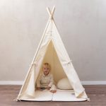 Sunny Alba Tipi Tent Crème/Wit Wigwam Speeltent voor Kinderen | bol