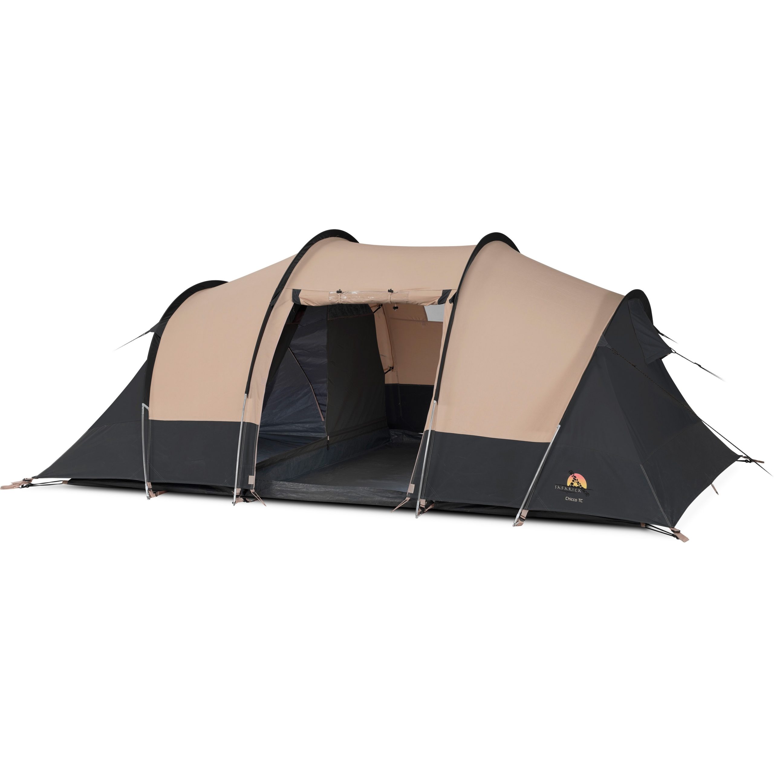 vis-a-vis-tent-536jtv-1.jpg Safarica Chicco 2 TC vis à vis tent beige anthracite - Afbeelding 1