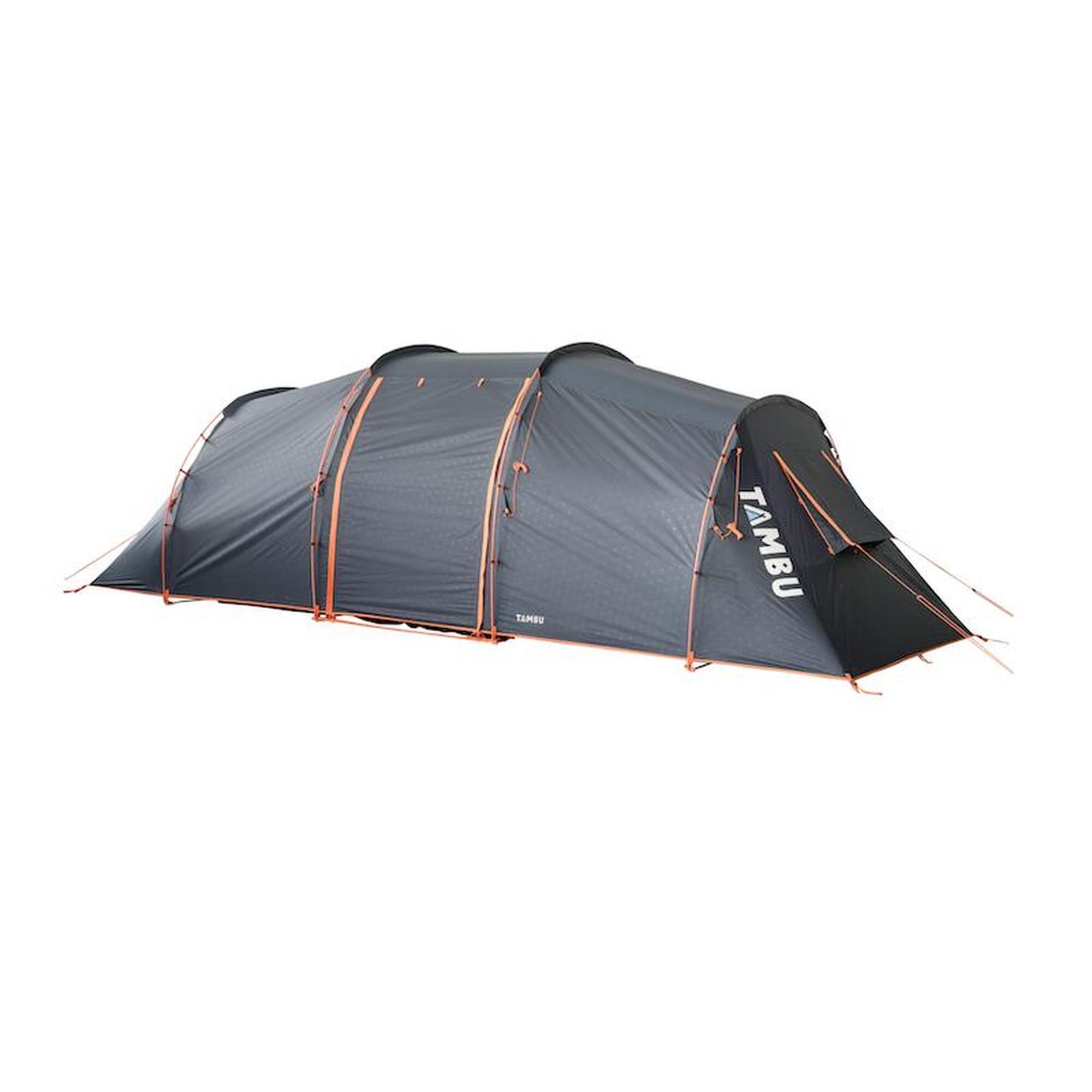 vis-a-vis-tent-803tig-1.jpg Vis à Vis tent TAMBU Mandapa 6p met stahoogte en 2 slaapcompartimenten - Afbeelding 1