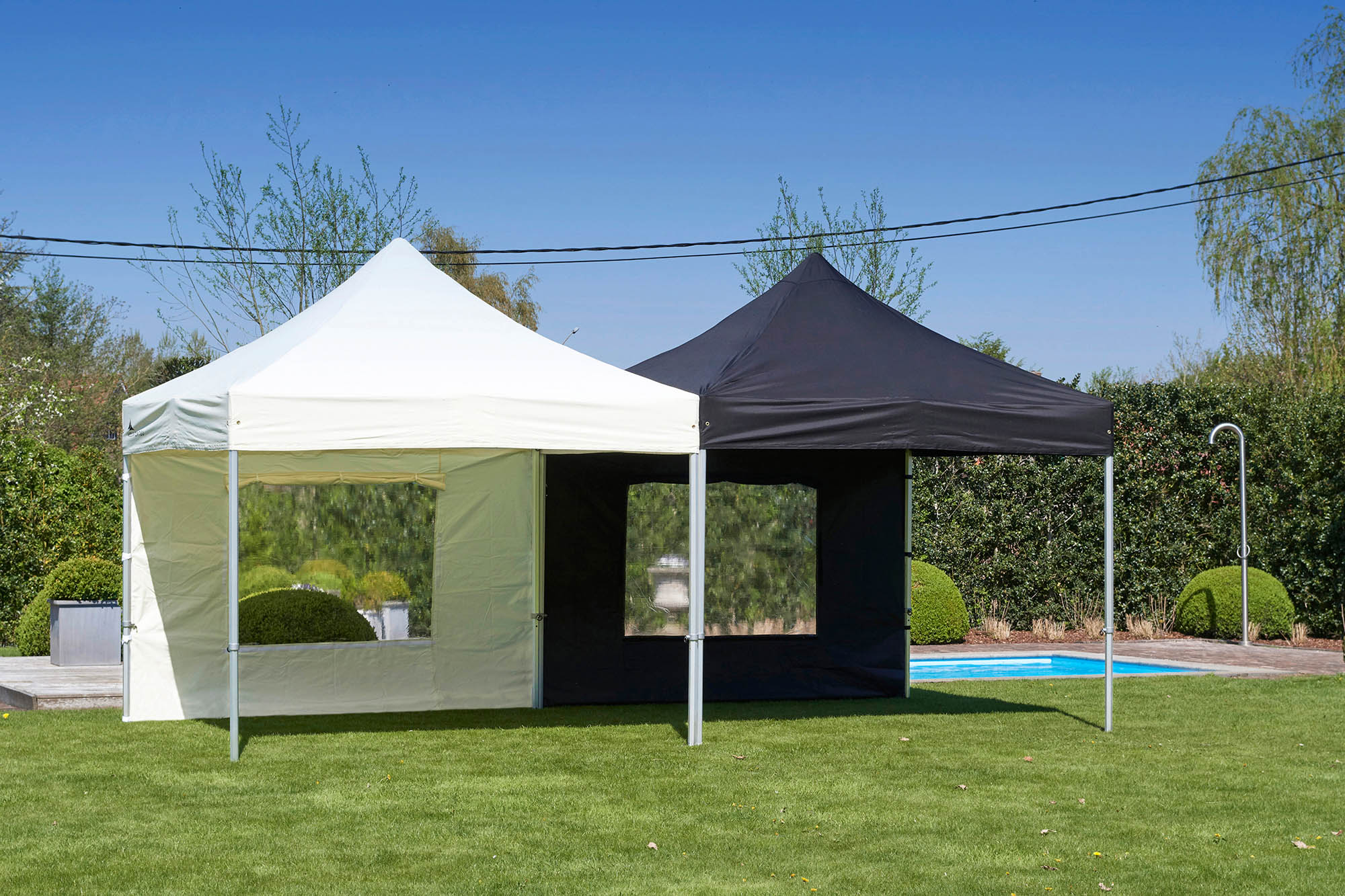 vouwtent-3x3-394ibr-1.jpg 3x3 Vouwtent AluHexPRO (wanden en beschermhoes inbegrepen) | VOUWTENT - Afbeelding 1