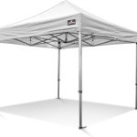3x3 m Easy Up Partytent | Vouwtent Wit | Incl. gratis sterke pvc opberghoes en... | bol