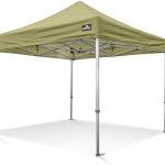 Easy Up Partytent | Professionele Vouwtent | 3x3 GO UP50 | Aluminium | Olivijn Zand |... | bol